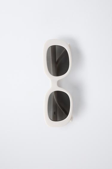 RECTANGULAR SUNGLASSES - White by Zara
