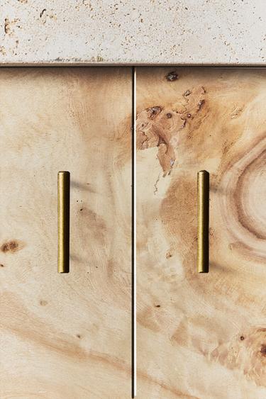 PACK OF GOLDEN METAL HANDLES (PACK OF 2) - Golden by Zara