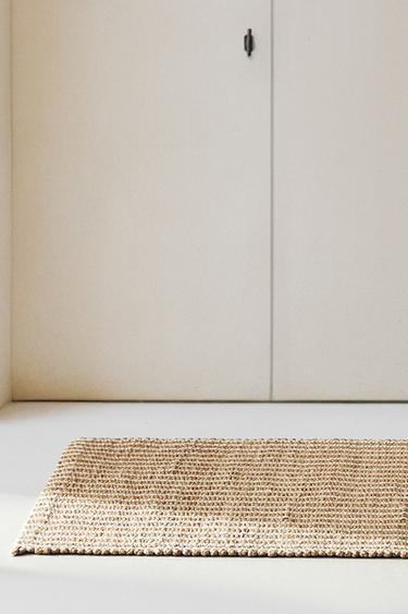 NON-SLIP JUTE RUG - Ecru / Beige by Zara