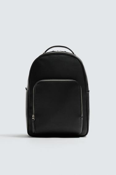 TEXTURE BACKPACK - Black by Zara