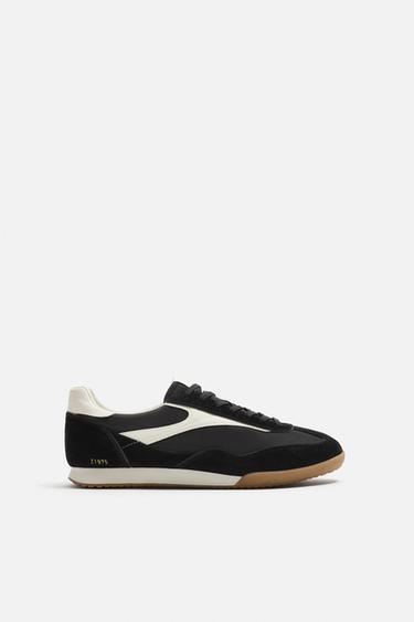 RETRO TRAINERS - Black by Zara