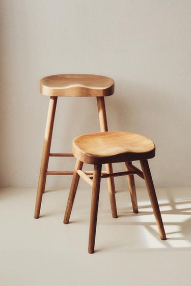 ASH BAR STOOL - Brown by Zara