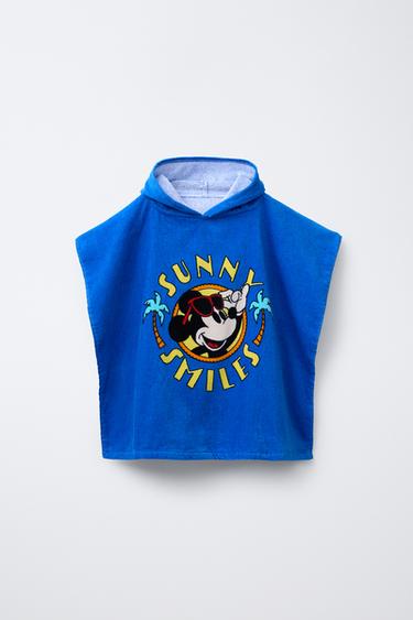 MICKEY MOUSE © DISNEY TOWEL PONCHO - Bluish by Zara - Image 0
