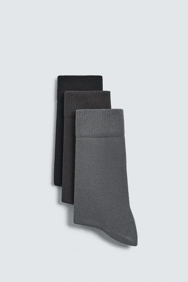 3-PACK OF TEXTURED SOCKS - various by Zara