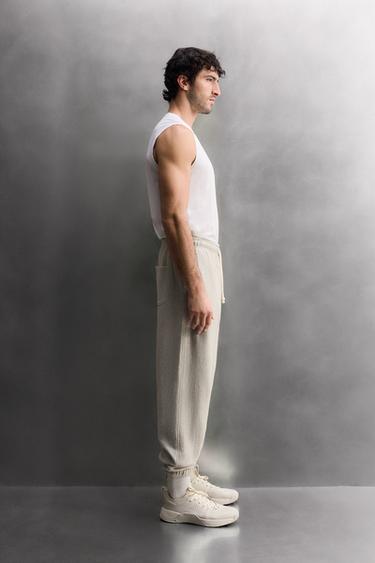 BASIC TRAINING JOGGERS - Grey marl by Zara