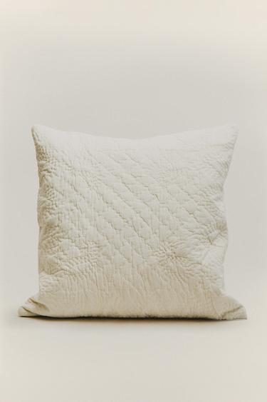 COTTON VOILE CUSHION COVER | KATHARINE POLE - White by Zara
