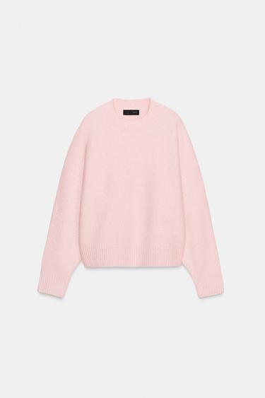 SOFT KNIT JUMPER - Light pink by Zara