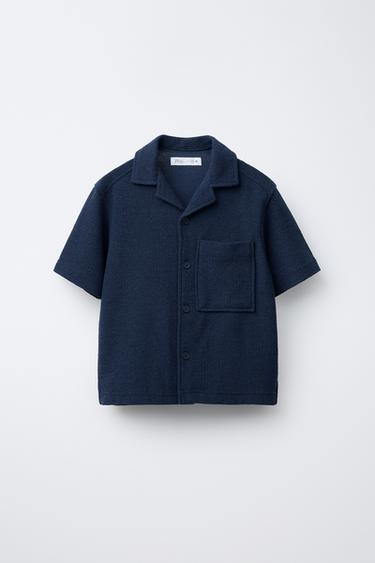 RUSTIC SHIRT - Blue by Zara