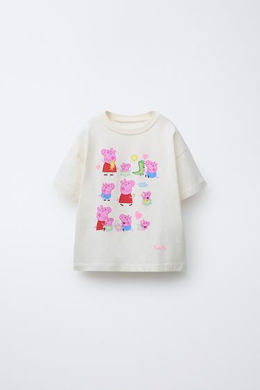 PEPPA PIG ™ PRINT T-SHIRT - Oyster-white by Zara