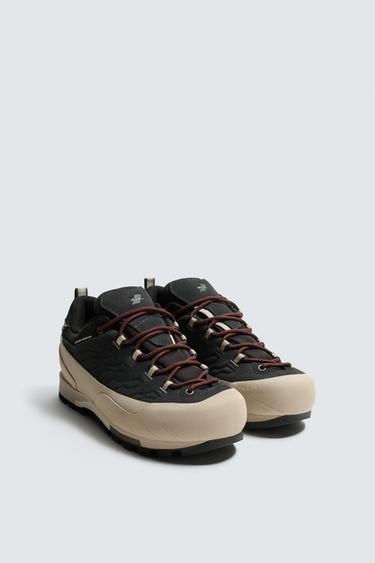 RECCO® WATERPROOF HIKING SHOES - Black by Zara