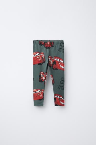 CARS LIGHTNING MCQUEEN © DISNEY PRINT LEGGINGS - Green by Zara