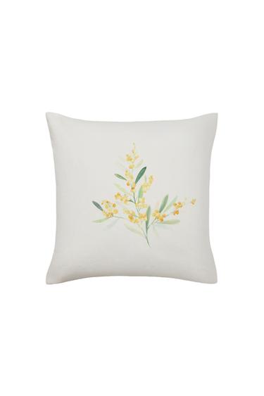 MIMOSA CUSHION COVER - Oyster-white by Zara