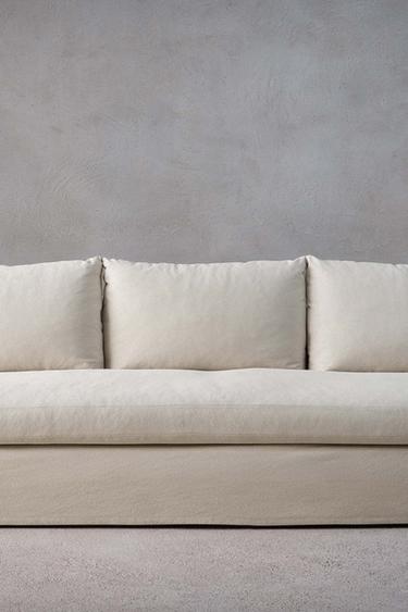 SOFA 01 LINEN COVER - Light beige by Zara
