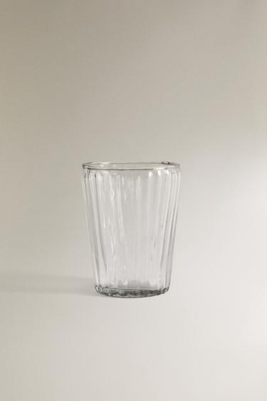 RAISED DESIGN GLASS TUMBLER -  by Zara - Image 0