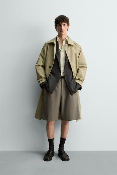LIMITED EDITION RELAXED FIT TRENCH COAT - Sand by Zara