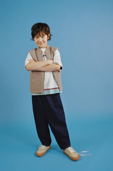 BALLOON JEANS - Mid-blue by Zara
