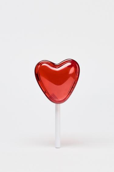 HEART LOLLIPOP BAG - Red by Zara