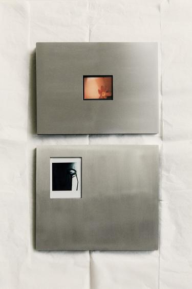 MINIMALIST METAL PHOTO FRAME - Silver by Zara