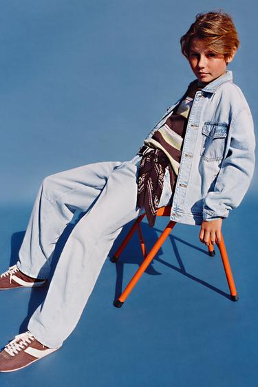 BAGGY JEANS - Light blue by Zara