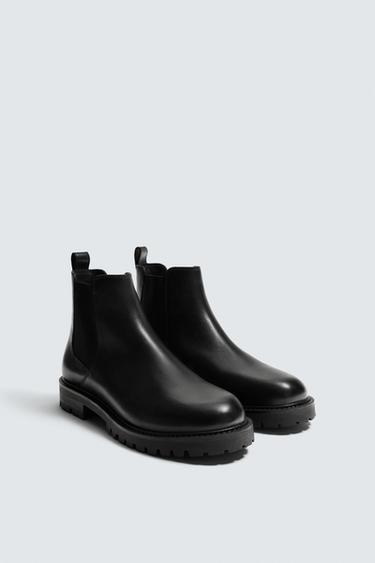 CHUNKY CHELSEA BOOTS - Black by Zara