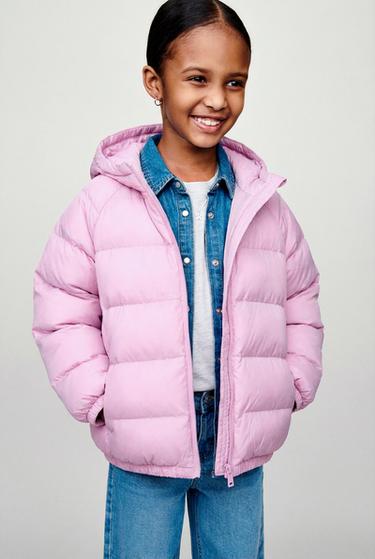 ULTRA-LIGHT WATER-REPELLENT HOODED JACKET - Pink by Zara