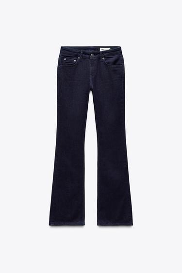 ZW COLLECTION BOOTCUT LOW-RISE JEANS - Blue by Zara