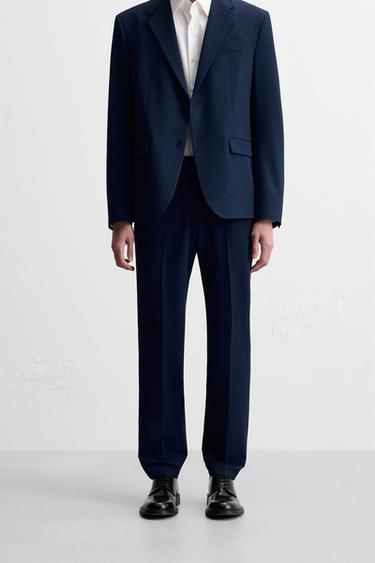 COMFORT SUIT TROUSERS - Bluish by Zara