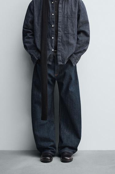 BALLOON FIT JEANS - Indigo by Zara