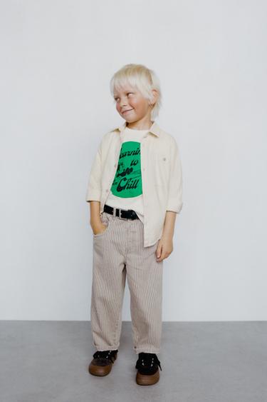 PLAIN WARM TOUCH SHIRT - Ecru by Zara