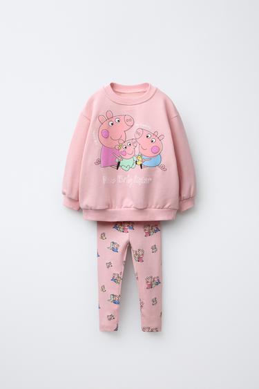 PEPPA PIG ™ SWEATSHIRT AND LEGGINGS SET - Pink by Zara
