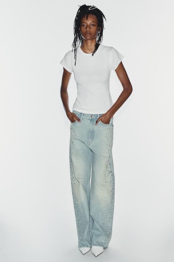 BACK CORSET T-SHIRT - White by Zara - Image 0