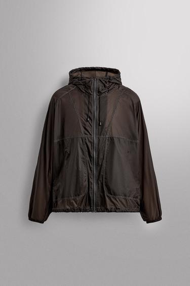 LIMITED EDITION WINDBREAKER JACKET - Brown by Zara