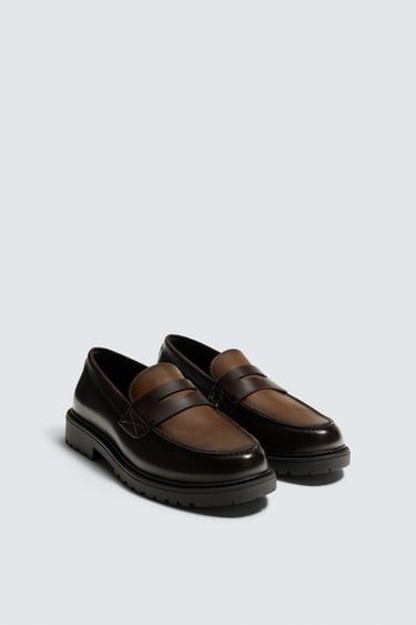 PENNY LOAFERS - Brown by Zara