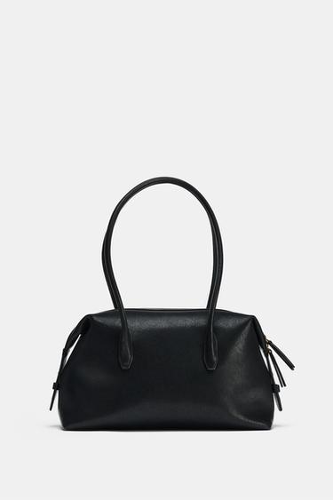 ELONGATED SHOULDER BAG - Black by Zara