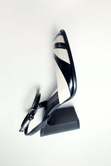 HEELED SHOES WITH STRAP - Multicoloured by Zara