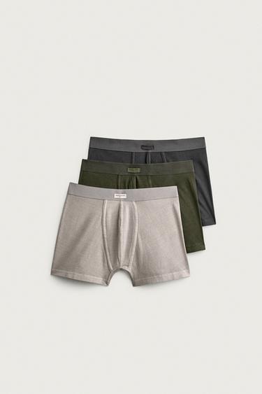 3-PACK OF MIXED BOXERS - various by Zara
