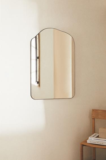 ASYMMETRIC WALL MIRROR - Transparent by Zara