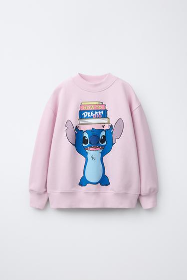 LILO & STITCH © DISNEY PRINTED SWEATSHIRT - Pink by Zara - Image 0