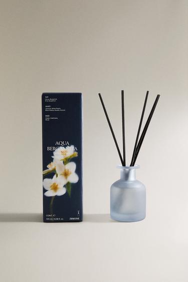 (120 ML) AQUA BERGAMOTA REED DIFFUSERS - Pastel green by Zara