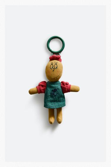 LIMONCELLA X THE ANIMALS OBSERVATORY KEY RING - Yellow by Zara