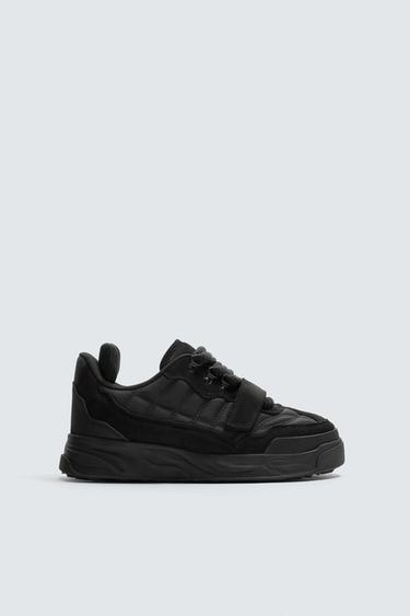 CHUNKY SKATE TRAINERS - Black by Zara