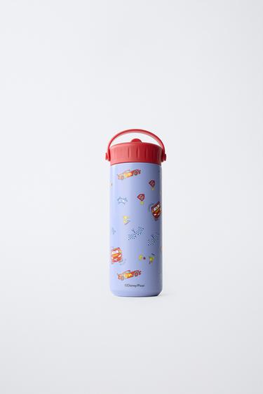 CARS LIGHTNING MCQUEEN © DISNEY STEEL BOTTLE 600ML - Blue by Zara - Image 0