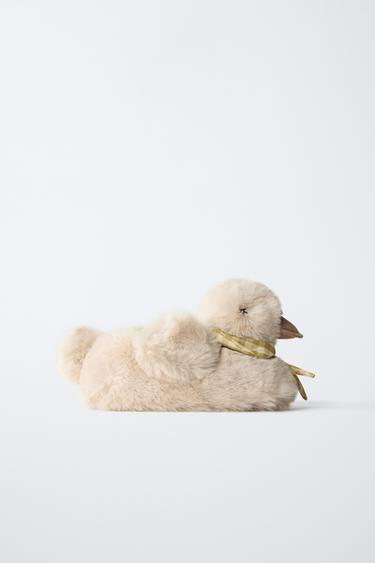 DUCKLING SLIPPERS - Brown by Zara