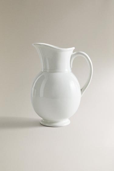 CERAMIC JUG - White by Zara