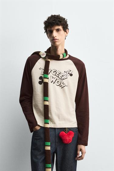 HARRY LAMBERT FOR ZARA X DISNEY GRAPHIC T-SHIRT - Brown by Zara