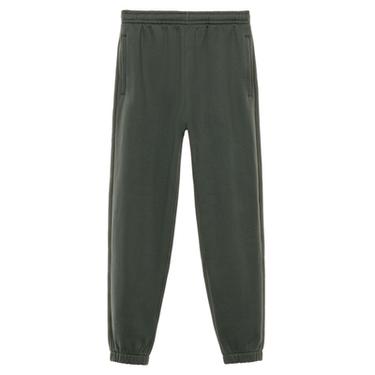 REGULAR FIT WELT JOGGERS - Mid-green by Zara