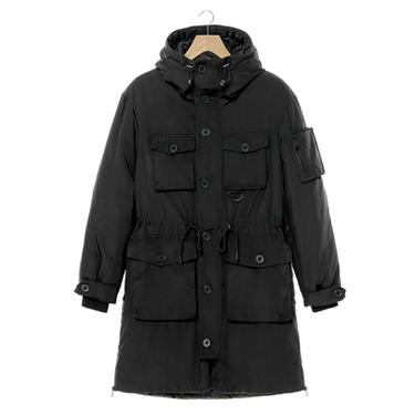 WATER-REPELLENT PADDED TECHNICAL PARKA - Black by Zara