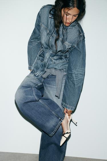 STRAPPY HEELED BUCKLED SHOES - white by Zara