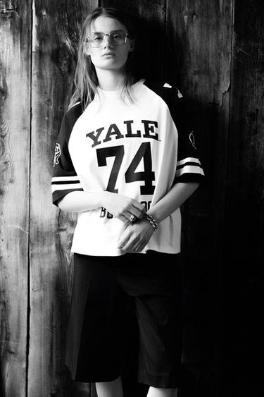 YALE™ PRINT T-SHIRT - White by Zara - Image 0