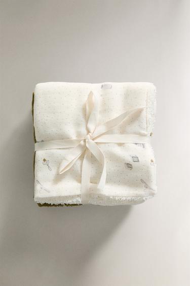 MINI BABY TOWEL (PACK OF 3) - Ecru by Zara